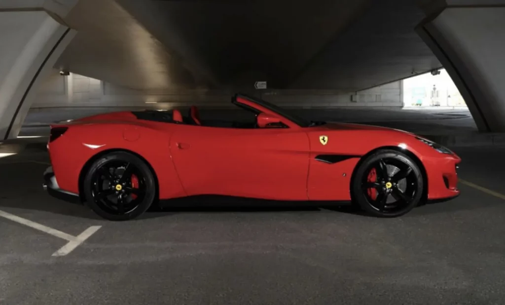 Rental Ferrari Portofino in Dubai